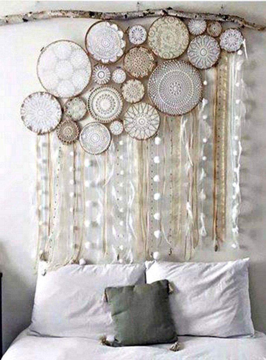 Кружево в декоре интерьера