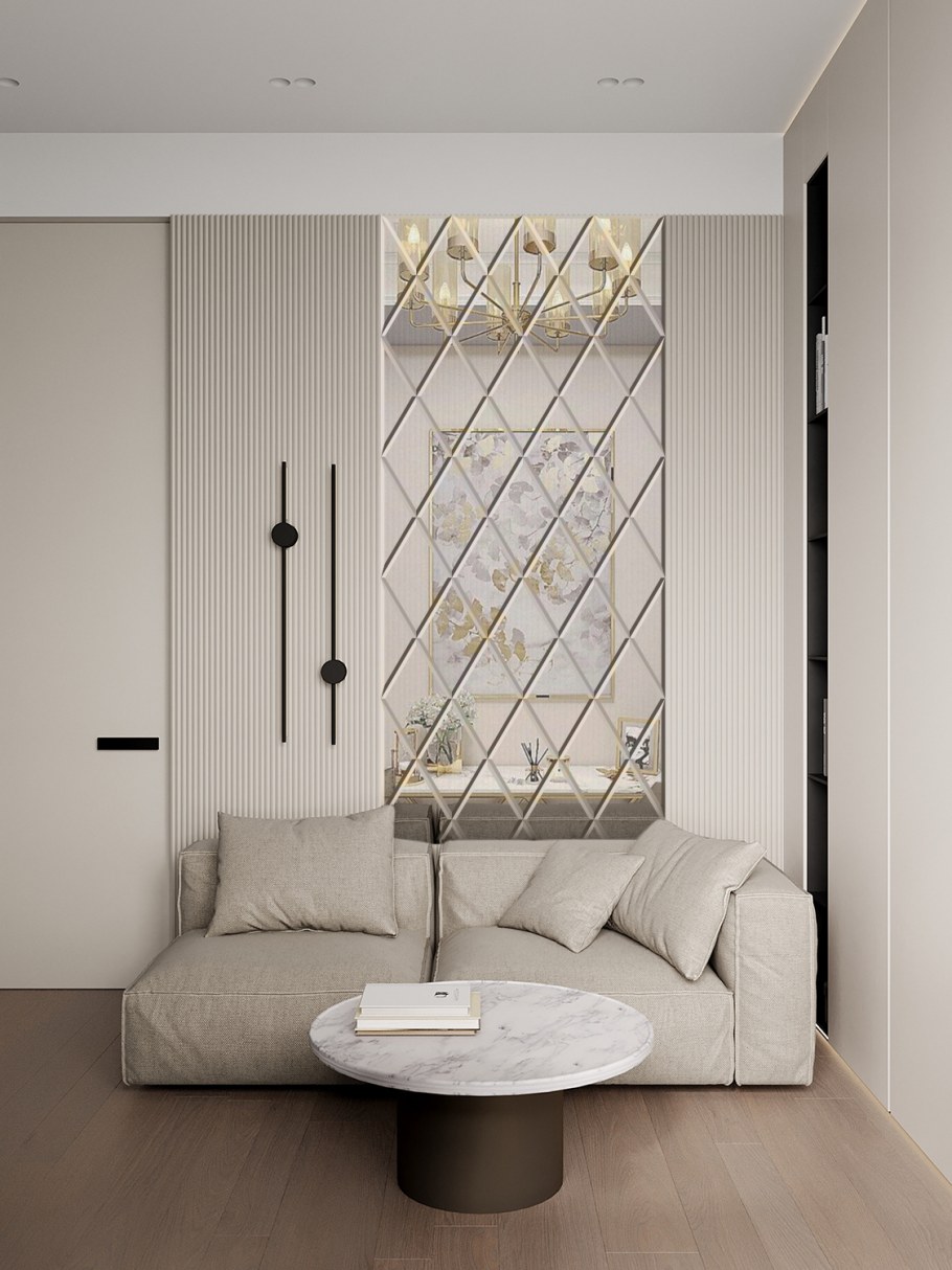 Зеркальное панно Illusion Silver md834sl