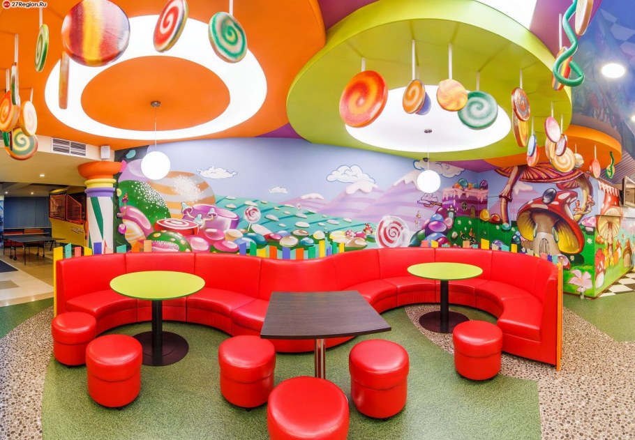 Интерьер детской игровой