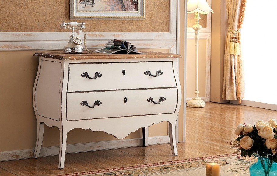 Комод ESF FL-5002 белый f2