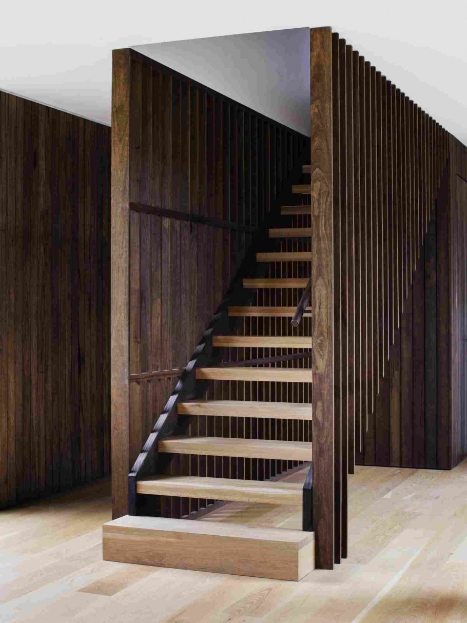 Стильные деревянные лестницы