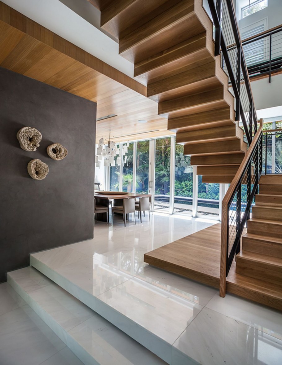 Деревянные лестницы в современном стиле