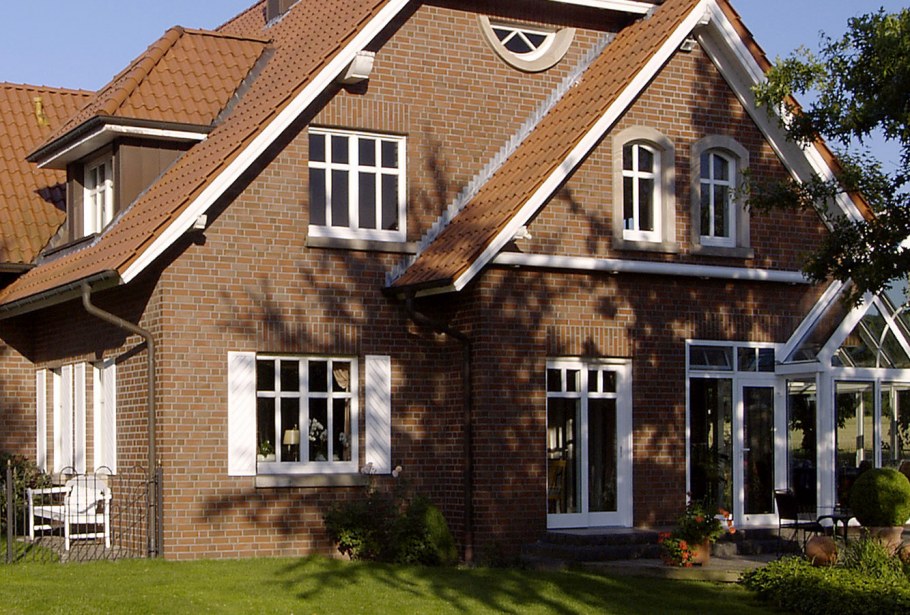 Дом клинкерный кирпич