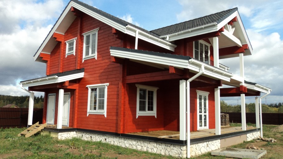Дом из бруса