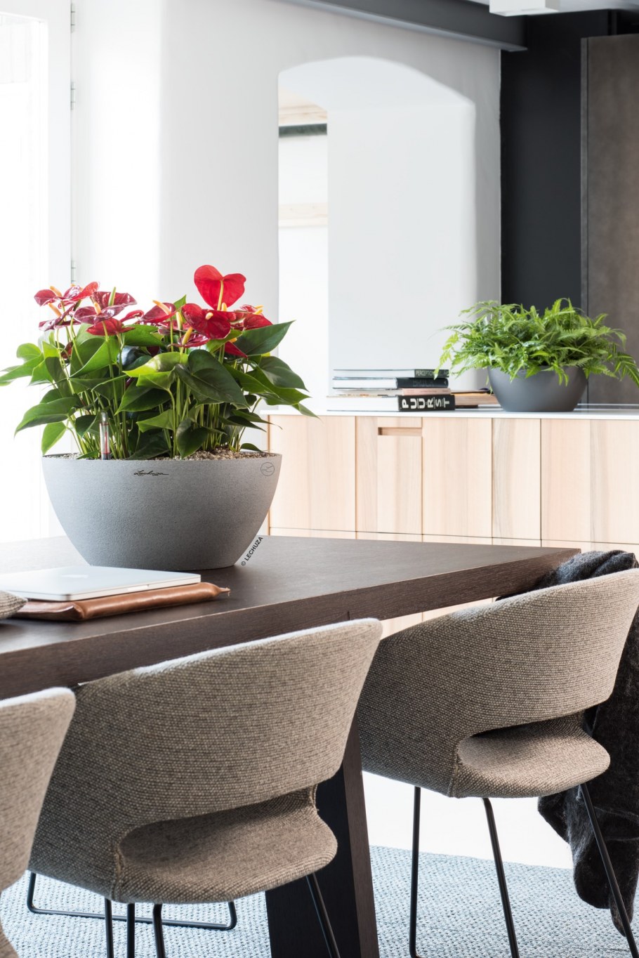 Кашпо Lechuza Cubeto Stone 30