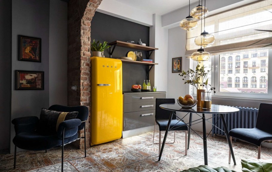 Холодильники Smeg лофт