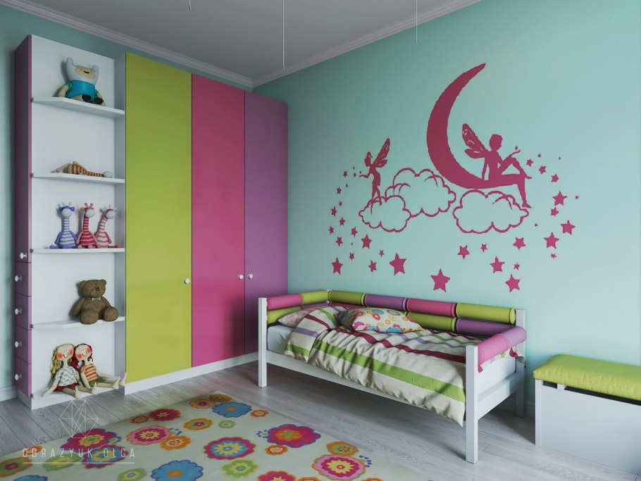 Обои в комнату для мальчика и девочки