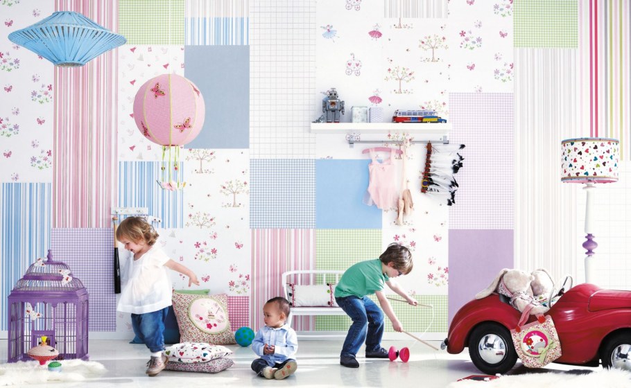 Флизелиновые обои для детской комнаты