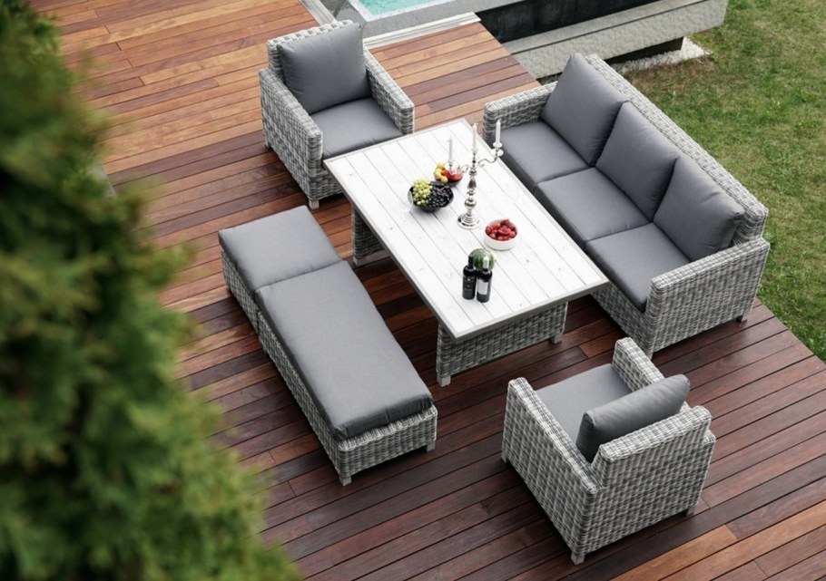 Комплект мебели из искусственного ротанга Бали