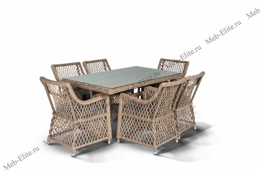 Ротанговая мебель обеденная группа