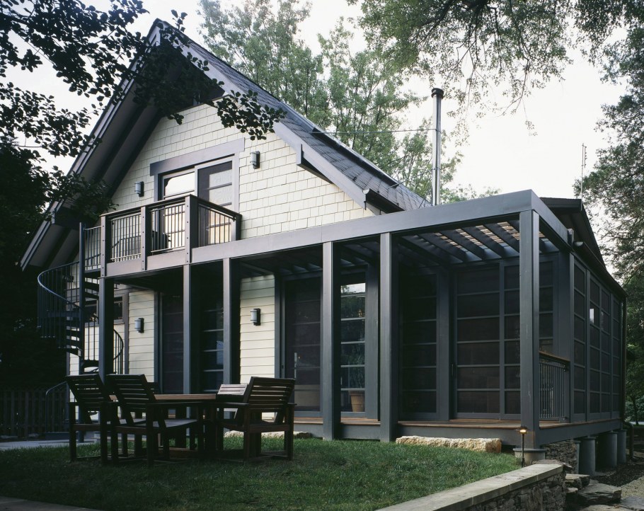 Металлический каркасный дом