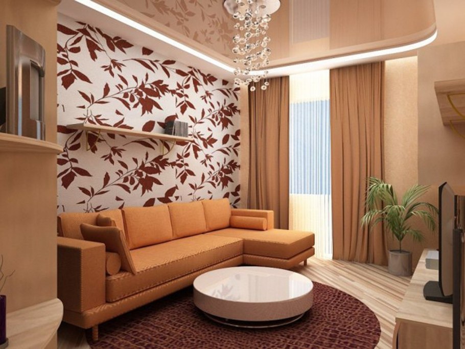 Зал интерьер