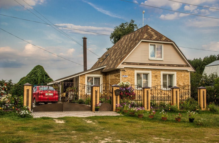 Современная деревня