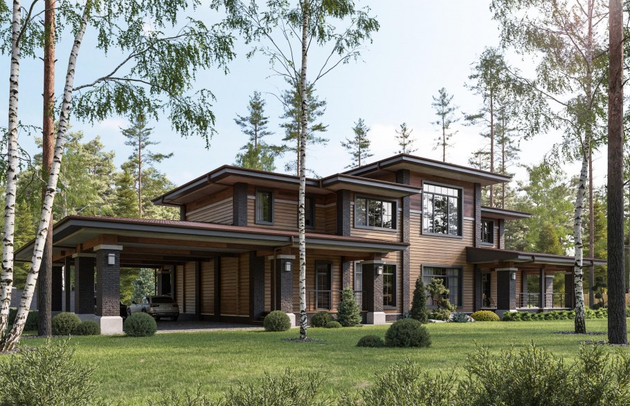 Дом в Репино студия 54