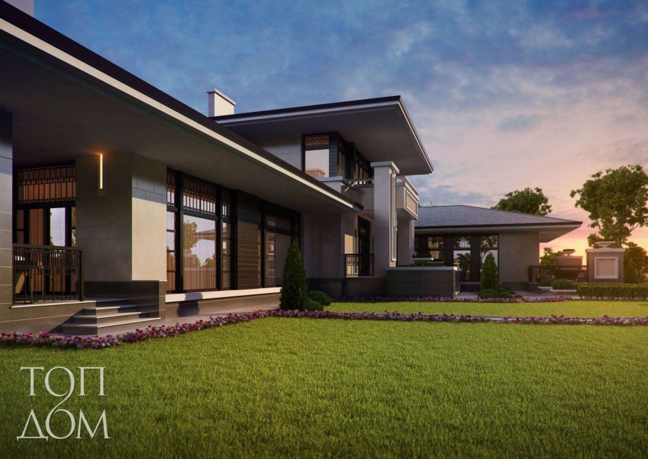 «Дома прерий» Райт интерьер декор