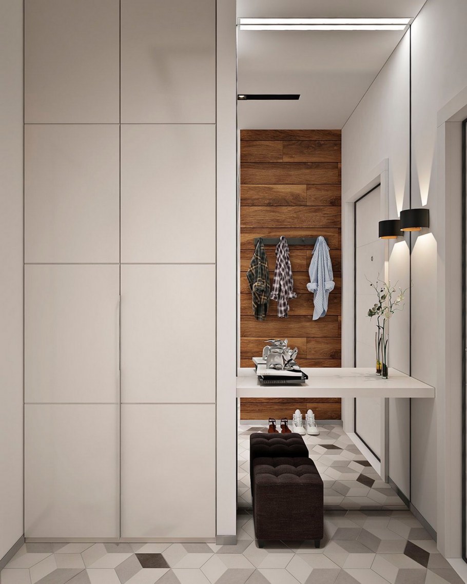 Современный интерьер прихожей