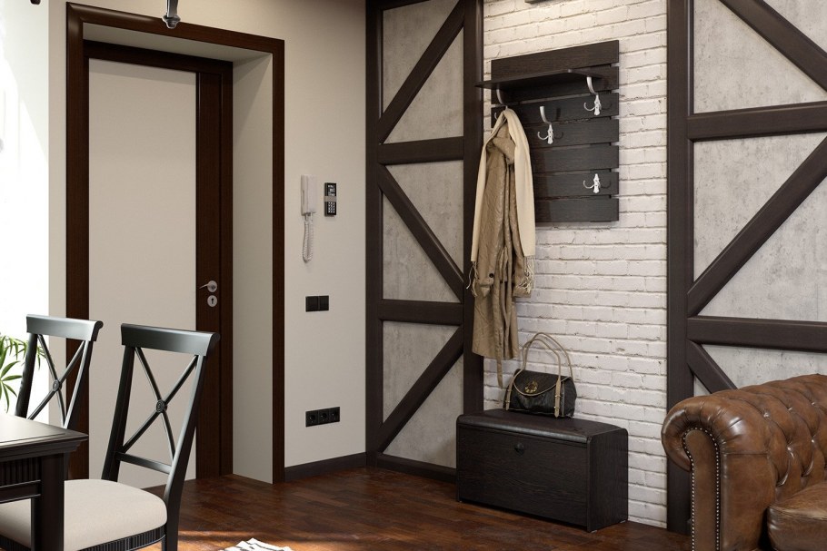 Вешалка настенная Квадро-м Даллас