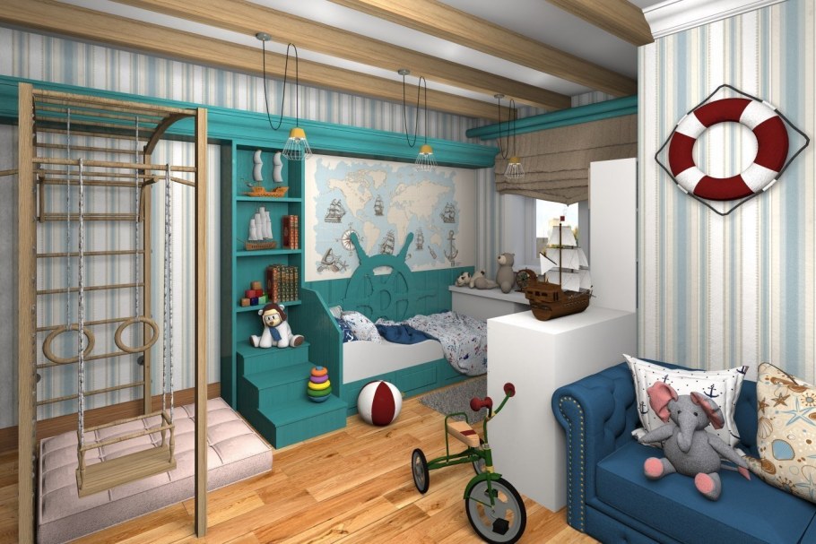 Интерьер детской для подростка