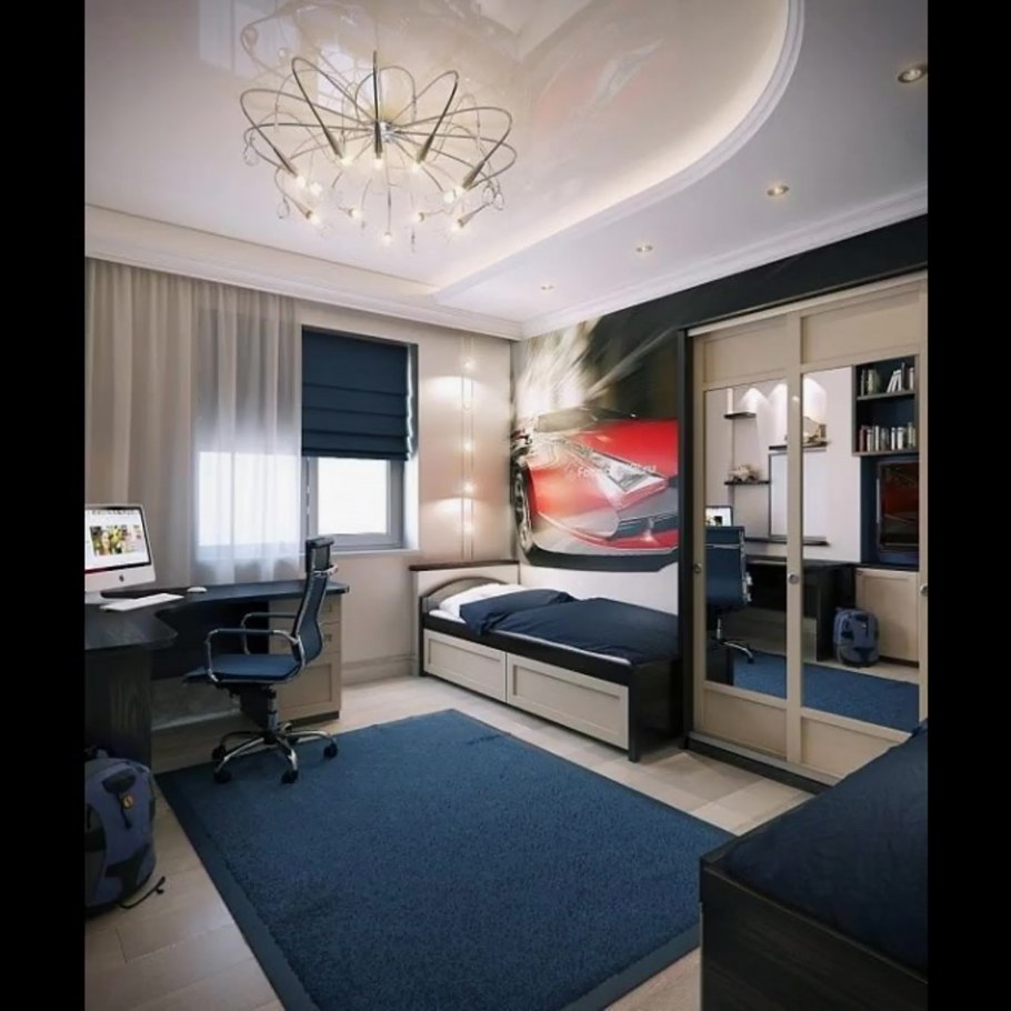 Яркая комната для подростка