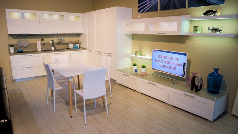 Мебель в кухню гостиную