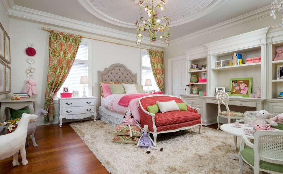 Роскошная детская для маленькой девочки