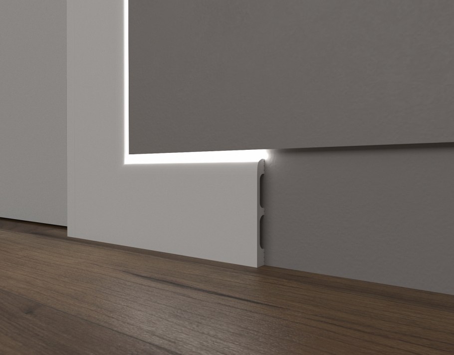 Алюминиевый плинтус Fezard Alp-80