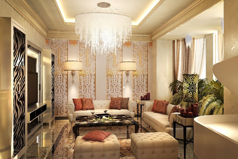 Ар-деко стиль в интерьере