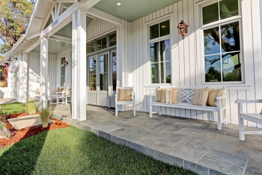 Интерьер веранды в современном стиле