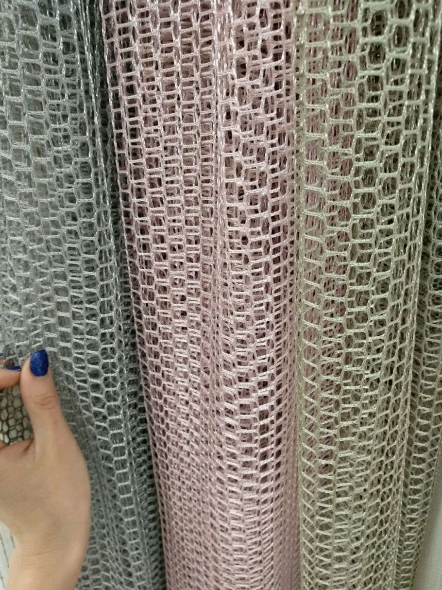 Тюль сетка в интерьере