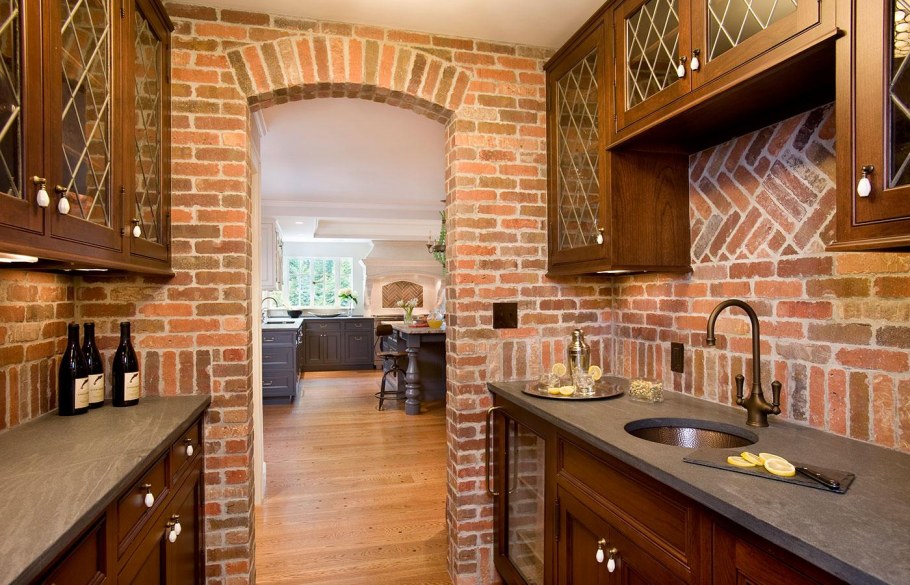 Кухонный гарнитур из гипсокартона