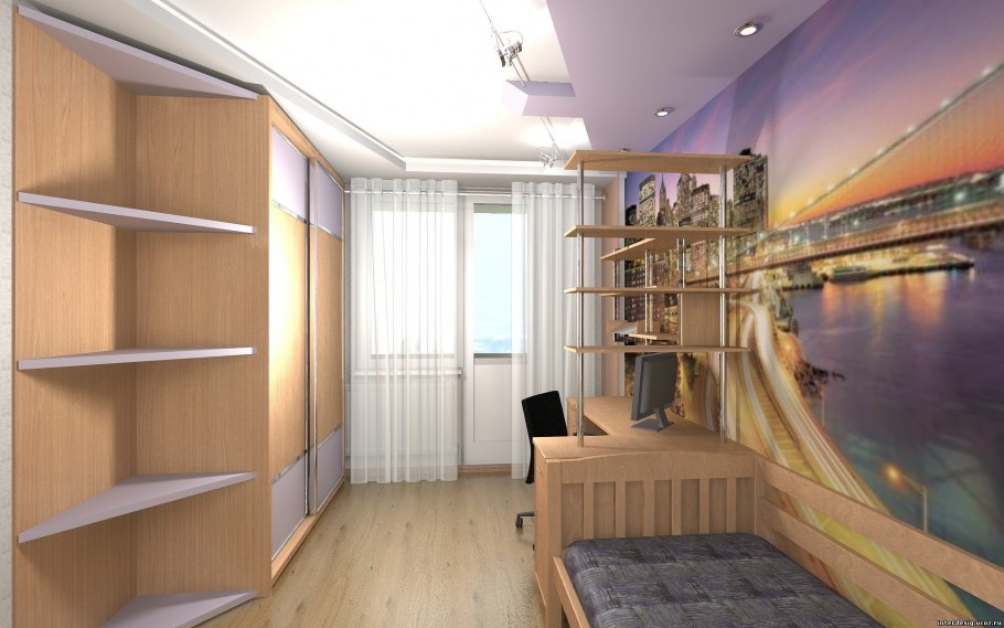 Проект комнаты для подростка