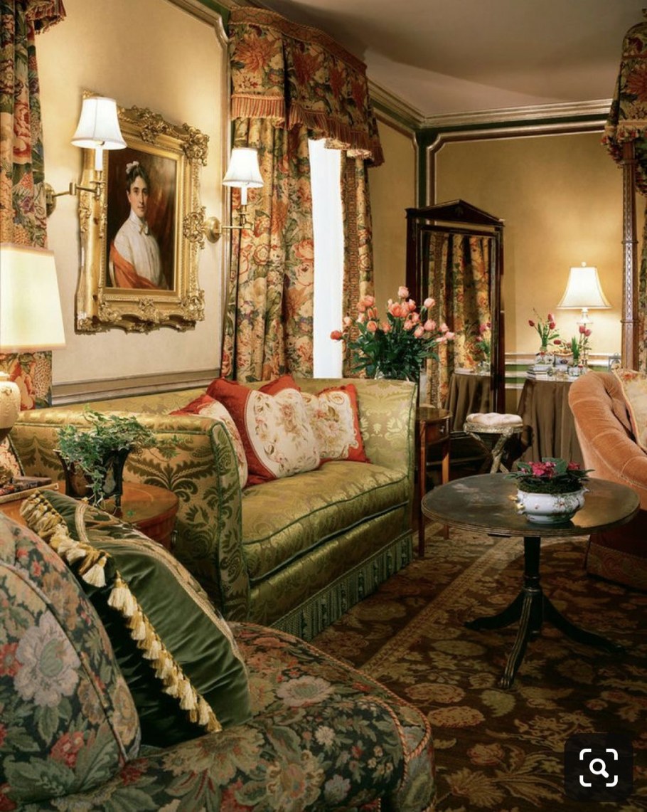 Гостиная в английском стиле