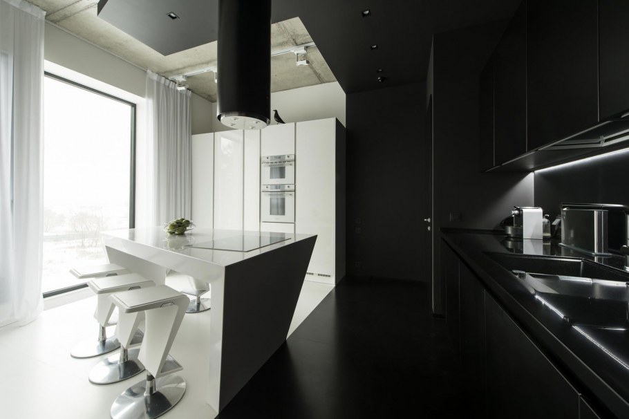 Хай тек интерьер