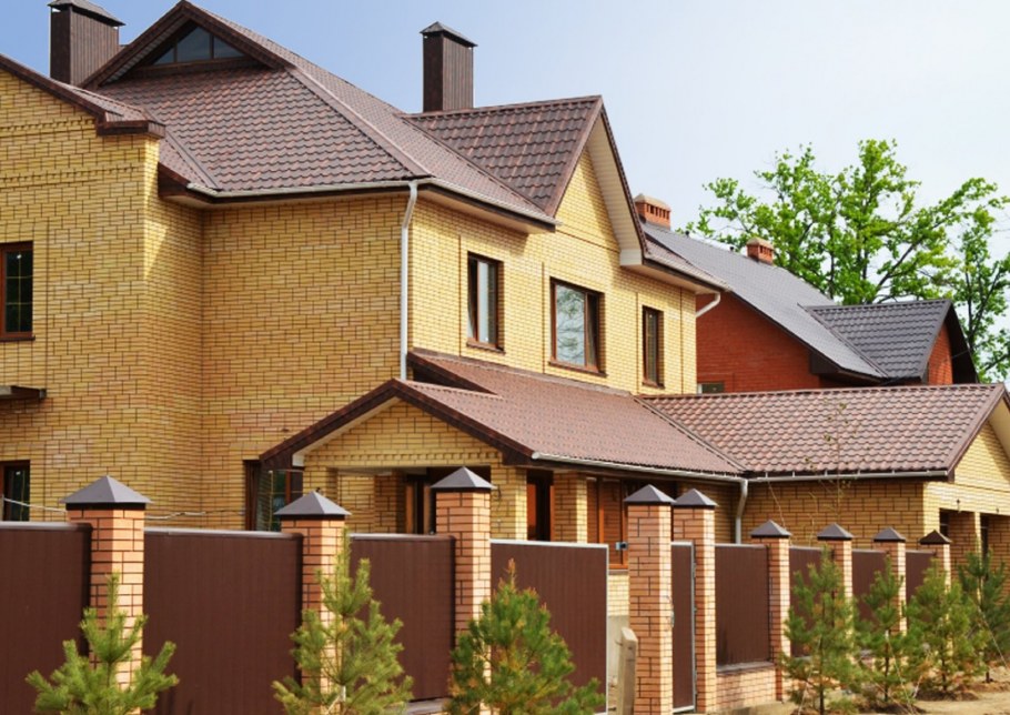 Металлочерепица забор