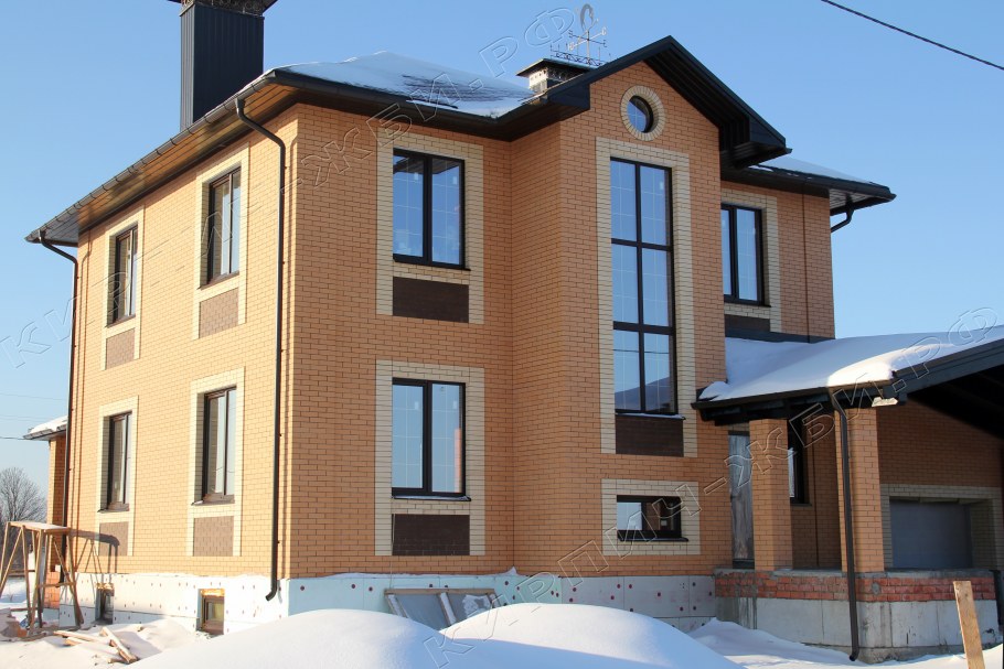 Кирпич Голицыно слоновая кость дом