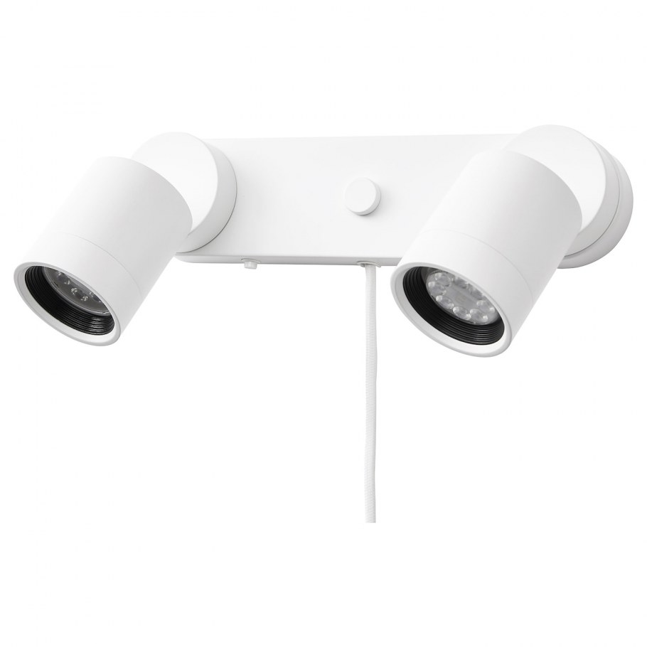 Astro Bologna 240 7002 Cylindrical Wall Light 2 x 50w gu10 ip20 Plaster finish