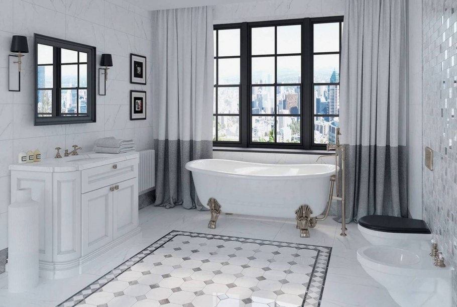 Керамогранит Kerranova Black White