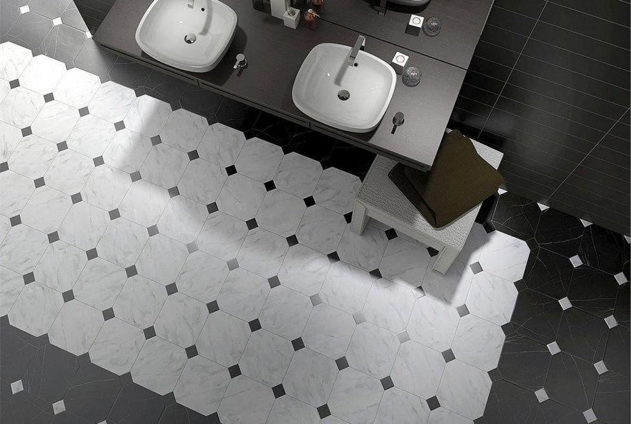 Equipe Octagon marmol Blanco 20х20