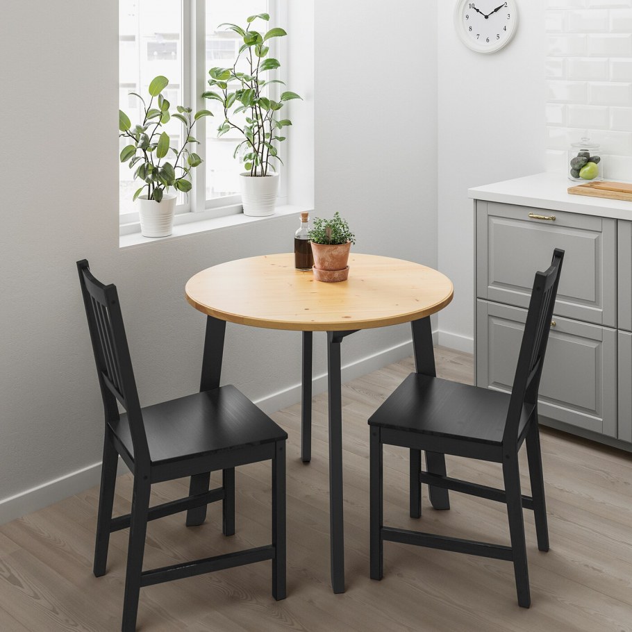 GAMLARED ГАМЛАРЕД стол, светлая морилка антик