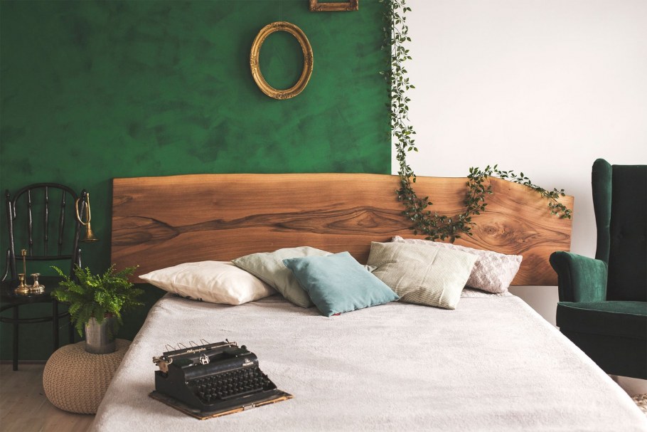 15 DIY Wooden Headboards to Rustic-FY your Bedroom