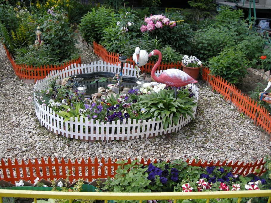 Декор палисадника