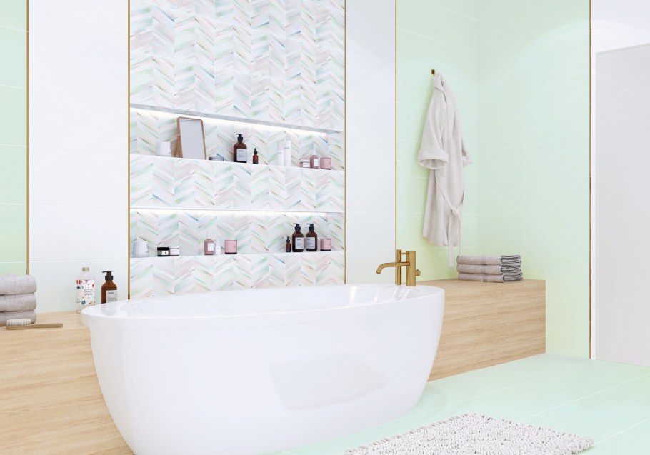 Плитка настенная New trend Bounty Chevron