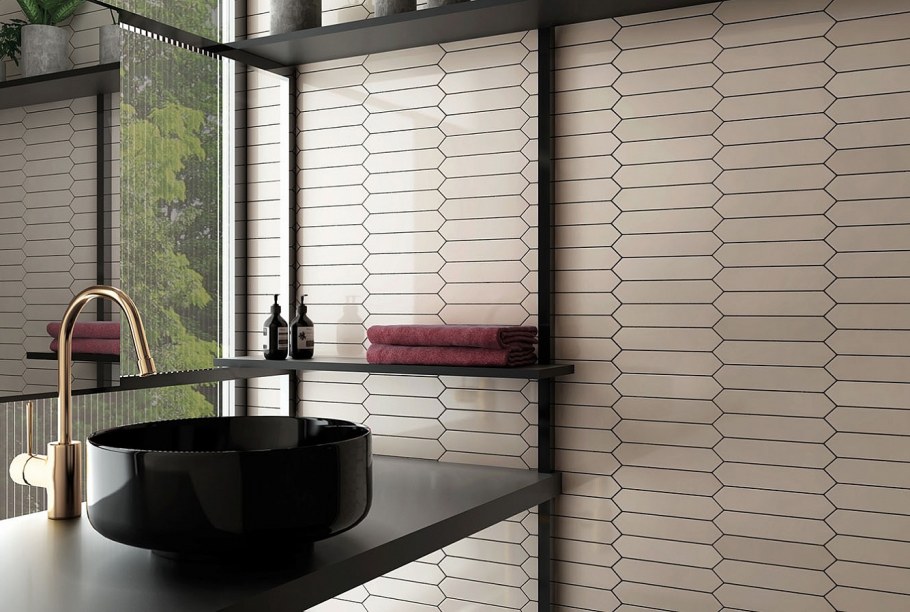 Настенная плитка equipe arrow gardenia Cream 5x25