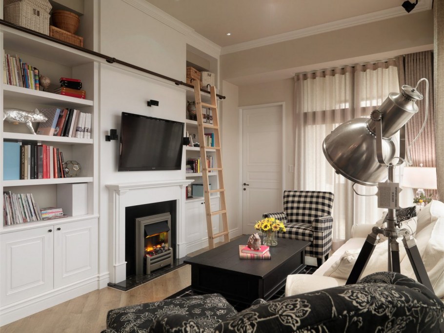 Американский интерьер квартиры