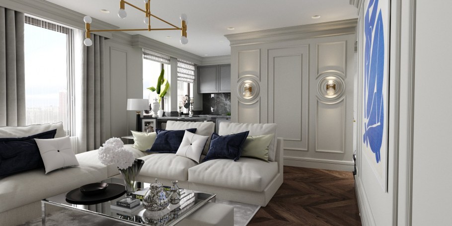 Однушка в стиле Эклектика