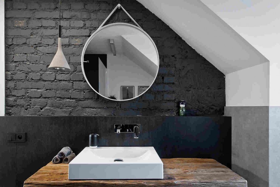 Раковина лофт бетон