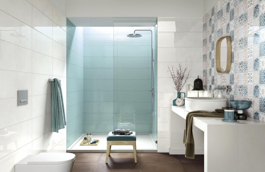 Плитка Ragno frame Aqua Strutturato 25х76