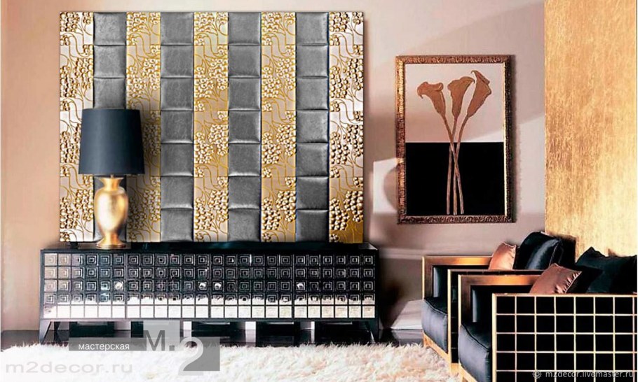 Панно гипсовое арт деко