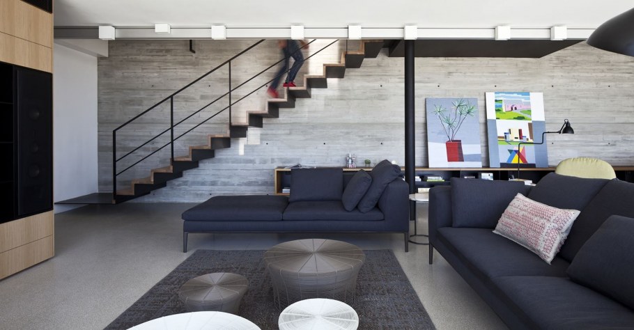 Интерьеры квартиры дуплекс