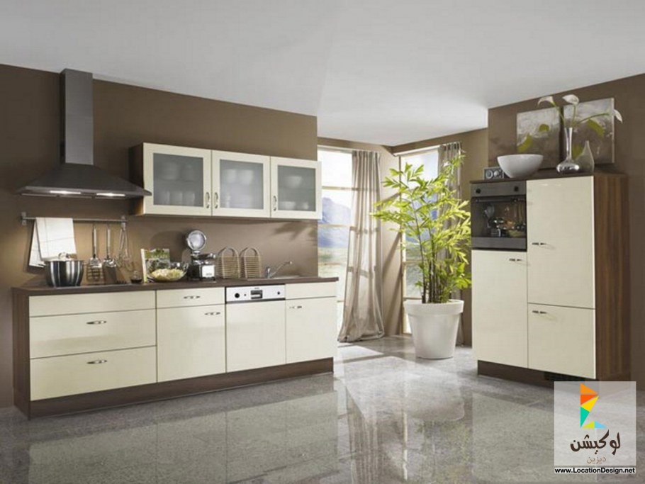 Кухонный гарнитур темный шоколад